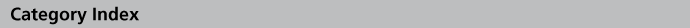 Category Index